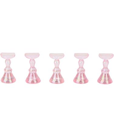 Nail Painting Stand Removable Practical Nail Stand ABS Material Nail Stand with Base for Home for Nail Art Schools (Aurora powder) - Buy Online on GoSupps.com