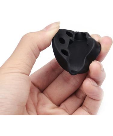 LIZHOUMIL 2pcs Cycling Cleat Covers - Protect Your Bike Shoe Cleats with Portable Indoor/Outdoor Bicycle Cleat Set - Black - Buy Online on GoSupps.com