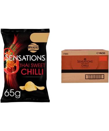 Walkers Sensations Thai Sweet Chilli Crisps 65g x15 (Wholesale Price) - Buy Online on GoSupps.com