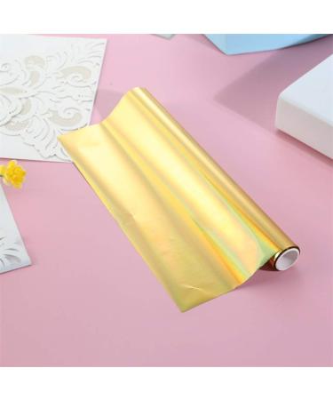 Glimmer Hot Foil Metallic Variety Pack - 5 Rolls, 19cm x 5 Meters Each - Gold & Multi Colors - Ideal for Laser Printers & Laminators - Toner Reactive Foil for Scrapbooking & Paper Crafts - Buy Online on GoSupps.com