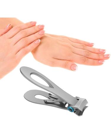 Nail Clipper Wide Jaw Opening Nail Clippers Giant Nail Clipper for Thick Nails Stainless Steel Fingernail and Toenail Clippers Cutter Trimmer for Men Women Seniors Adults - Buy Online on GoSupps.com