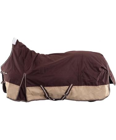 Buy RL24 Weiddecke Winterdecke High Neck 600D BASICLINE | Nylon Lining & Polara Bar Filling | 100g 200g 300g | Brown/Beige | 95cm | International Shipping Available - Buy Online on GoSupps.com