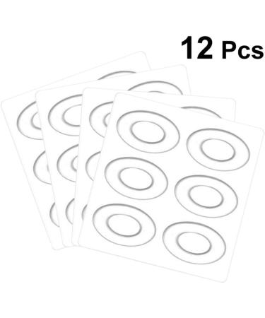 12pcs Waterproof Self-Adhesive Callus Cushions - Soft, Hollow Round Design - Buy Online on GoSupps.com