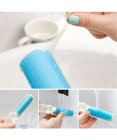 Buy Reusable Blue Lint Roller - Portable Sticky Remover for Couch Clothes & Carpets - Effective Dog & Cat Hair Remover - Buy Online on GoSupps.com