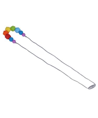 Baby Teething Necklace - Food Grade Silicone Teether in Vibrant Colors - Portable Chew Toy for Soothing Sore Gums - Buy Online on GoSupps.com