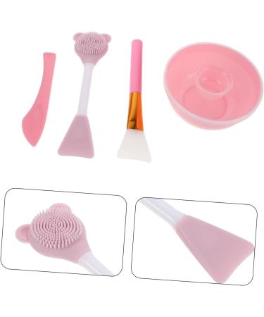 PLAFOPE 3 Ensembles Kit pour Masque Facial Silicone Doux Brosse Double T te Multifonction pour M lange et Application Outil Portable pour Soins Du Visage et Nettoyage D licat des Types de Rose - Buy Online on GoSupps.com