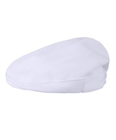 mintgreen Baby Flat Cap Vintage Drivers Hat with Lining Breathable and Soft Age 0-8 Years 6-12 Months White