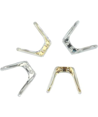 Buy 50pcs Silver Silicone Eyeglass Nose Pads - Metal Core Bridge & Hinge Repair Accessories - International Shipping Available - Buy Online on GoSupps.com