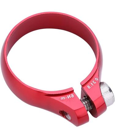 Bicycle Quick Release Seat Post Clamp 27.2mm Red | Aluminum Alloy Bolt Lock - Buy Online on GoSupps.com