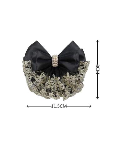 Professional Hair Knot Covers | Elastic French Hair Clips for Stewardess & Hospitality | 2-Piece Set - Buy Online on GoSupps.com