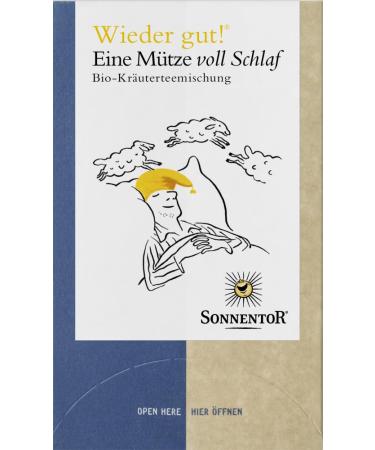 Sonnentor Organic hat full of sleep tea 6 x 27 g