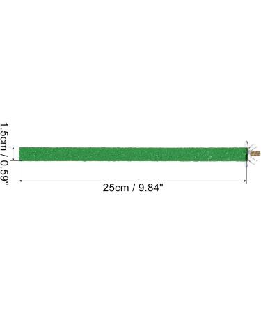 Patikil 0.6x9.8 Vogel Paw Bird Wood Barsch Stand - Ideal Cage Accessory for Small Birds Parrots and Lovebirds - Green - Buy Online on GoSupps.com