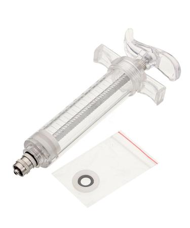 Michear Bird Feeding Syringes Manual Feeding Tube 20ml Crop Gavage Tubes Baby Bird Parrot Pet Hand Rearing for Refilling Measuring Liquids Feeding Pets Animal injection