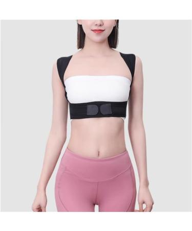 ZUIAI Shoulder and Neck Beauty Back Artifact with Chest Anti-Camel Belt Orthotic Female Invisible Spine Correction(Small) Small D