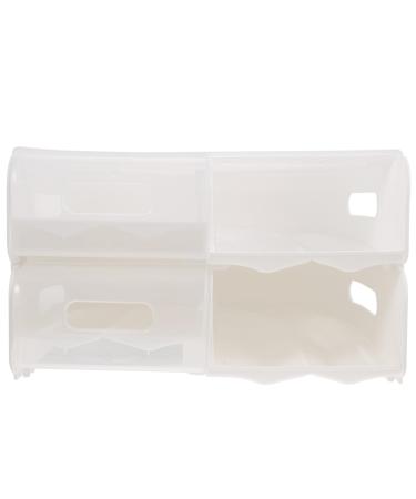 Angoily Box Egg Carton Easter Egg Holder Chicken Egg Holder Eggs Refrigerator Dispenser White To Rotate Pp