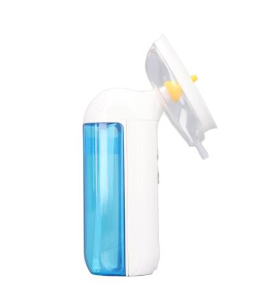 Ear Irrigation Flushing System Rechargeable 2 Type Nozzles Electric Ear Wax Cleaner Low Noise 180ml Capacity Ear Cup for Showering (White)