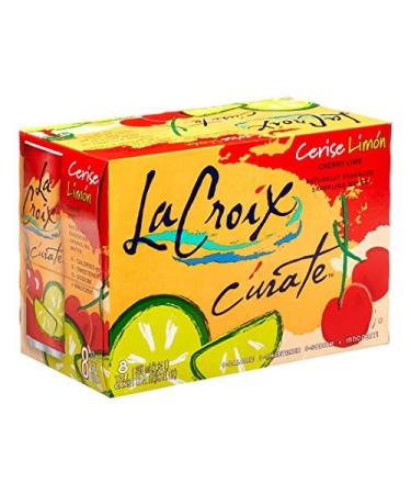 Buy La Croix Cerise Limon Sparkling Water - 12 oz Cans (Pack of 16) | Refreshing Carbonated Beverage - Buy Online on GoSupps.com
