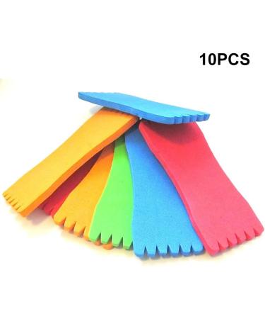 Mikiuly Raupwicker Angel Fishing Cord Foam Plate - 10 Pack 4x8cm - Organize Hooks & Cords for Comfortable Fishing Tours - Buy Online on GoSupps.com