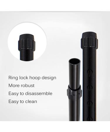 MidiLi Adjustable Forearm Crutches for Women and Men Lightweight Aluminium Crutches for Adults Shock Absorbing Comfy Grip Ergonomic for Height 140-190cm Black - Buy Online on GoSupps.com