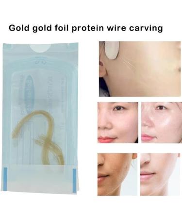 Fils de Soie de collag ne pour Fil de Soie Lifting de Fil de Soie pour Le resserrement de la Peau collag ne Actif pour Le Visage Fils de Soie Lifting et renforcent efficacement la Peau du Visage - Buy Online on GoSupps.com