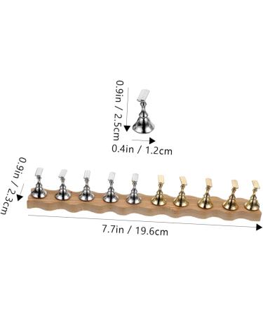 OATIPHO 1 Set Fake Nails Magnetic Nail Holder Nails Tips Display Stand Nail Stand for Press on Nails Nail Stands for Press on Nails Tips Practice Stand Acrylic Portable Nail Piece - Buy Online on GoSupps.com