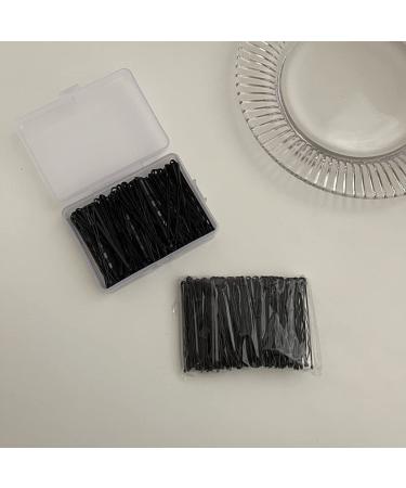 Black U Shaped Hair Pins - 120Pcs Wedding Bridal Bun Hair Accessories - Buy Online on GoSupps.com