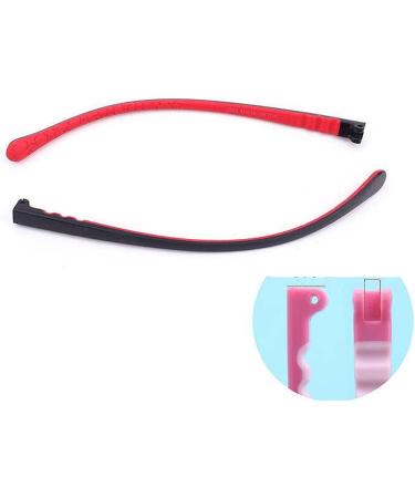 Vekker Brillenb gel Replacement | Silicone Glasses for Kids | Universal Myopia Frame Repair - Red - Buy Online on GoSupps.com