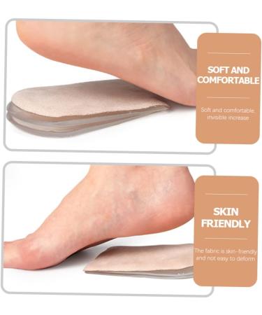 FRCOLOR 1 Set Half Size Heel Pad Sports Heel Pads Creative Heel Pads Shoes Height Increase Pads Invisible Height Pads Comfortable Heel Pads Inner Heightened Sock Pad Sports Heel Insoles - Buy Online on GoSupps.com