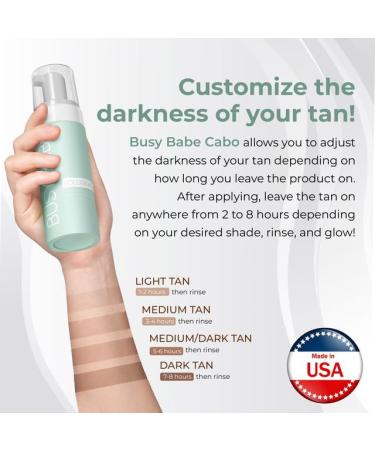Golden Hour Tanning Mousse - Flawless Dark Bronze Self Tanner for All Skin Types | Sunless Glow 200ml - Buy Online on GoSupps.com