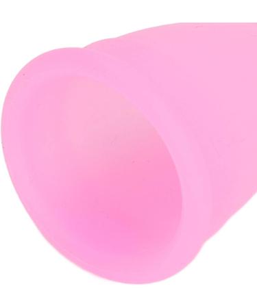 Buy Flexible Menstrual Cup - Portable Crescent Stem for Women | Eco-Friendly Pink Menstrual Cups for Travel - Buy Online on GoSupps.com