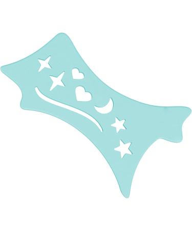 Fovolat Eyeliners Stencils Wing Tips - Soft Flexible Eyeliners Stencils - Precision Beveled Design Eye Liners Reusable Cleaning Cloths for Women Blue - Buy Online on GoSupps.com