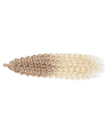 Deep Twist Crochet Hair - 22 Inch Synthetic Ombre Kinky Curl Braided Extensions (6 Packs) | Waterwell Twist Hairstyle - Buy Online on GoSupps.com