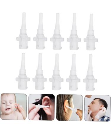 Hoement 30pcs Ear Washer Disposable Tips for Ear Cleaning for Safe and Wax Removal Convenient and Portable - Buy Online on GoSupps.com