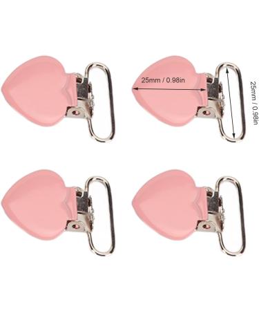 30-Pack Pink Galvanized Pacifier Clips - Perfect for Crafting & DIY Projects - Buy Online on GoSupps.com