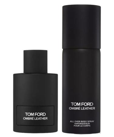 Tom Ford OMBRE LEATHER Set with All Over Body Spray - Set of 2 - Buy Online on GoSupps.com