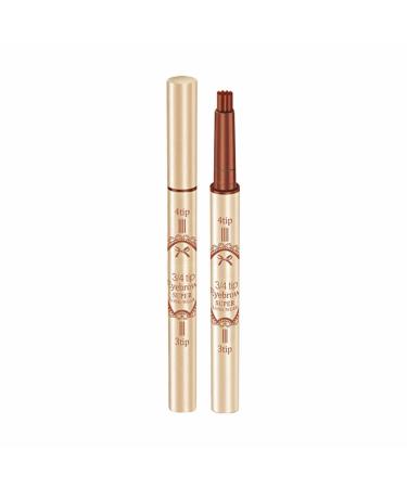 Item Brow Chow Warm Eyebrow Pen Microblading Eyebrow Pencil With A Micro Fork Tip Applicator Creates Natural Looking Brows Effortlessly Glow in The Dark Eyeliner One Size A