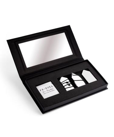 FX EYES – All-in-One Instant Face Lift Tape Kit, Breathable Non-Surgical Face Jawline and Neck Lift, 40 Tapes (Black)