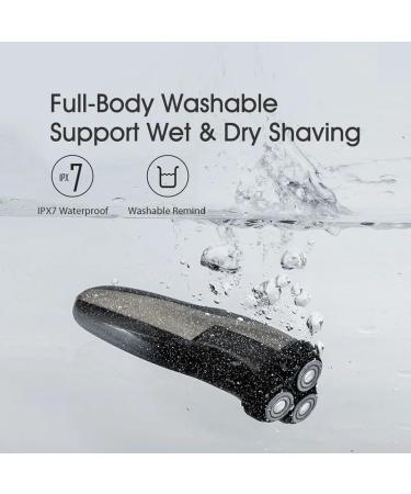 Best Head Shavers for Bald Men | Waterproof Electric Shaver for Wet & Dry Use - Rechargeable Face & Beard Trimmer - Buy Online on GoSupps.com