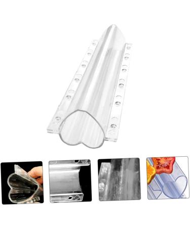 Yardenfun 3pcs Heart Styling Grow Shaper Star Tools Big Kit Fruits Transparent for Growing Strawberry Transparent 20x6.5cm - Buy Online on GoSupps.com