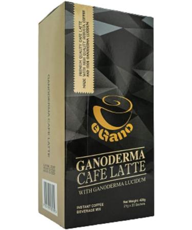 3 Boxes eGano Premium Ganoderma Cafe Latte Instant Coffee with Ganoderma Lucidum Extract (21g x 20 Sachets / box) - Buy Online on GoSupps.com