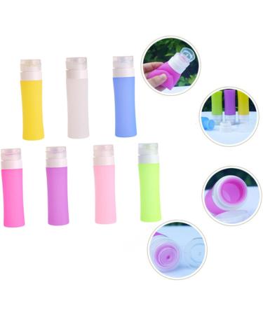 Beaupretty Travel Soap Make empty squeeze bottle empty make compact Sample Jars Empty Silicone Bottle empty make containers Refillable Bottle Container cosmetic jars white dispenser make - Buy Online on GoSupps.com