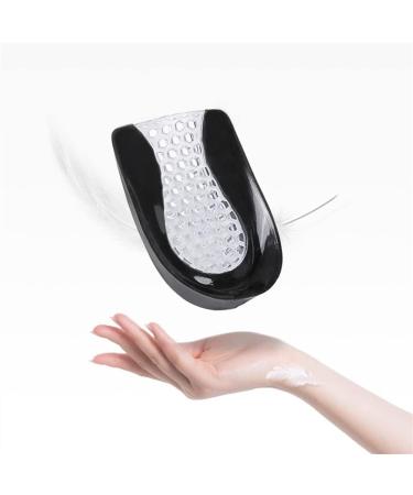 Extra Soft Heel Liner Protectors for Women - Shock Absorbent Sports Footwear for Plantar Fasciitis & Blister Prevention (Large Black - Buy Online on GoSupps.com
