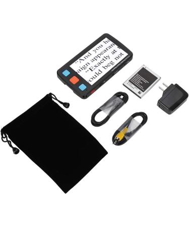 Handheld Digital Video Magnifying Glass 5.0 inches 5 inches 800*480 Screen Portable e-Reader 4 32 Times Magnifying Glass with LCD Display Suitable for Myopia Visually impaired People - Buy Online on GoSupps.com