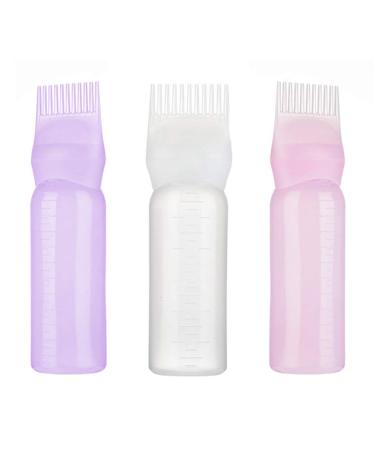 Buy Beaupretty 3PCS Root Comb Applicator & Shampoo Bottle Set - Ideal for Hair Coloring & Salon Cleaning - International Shipping Available - Buy Online on GoSupps.com