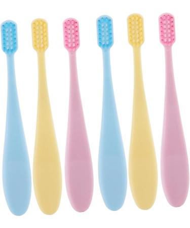 Gatuida 12-Part Soft Manual Toothbrush Set for Maternity Kids & Travel | Gentle Tongue Scraper & Training Brush - Buy Online on GoSupps.com