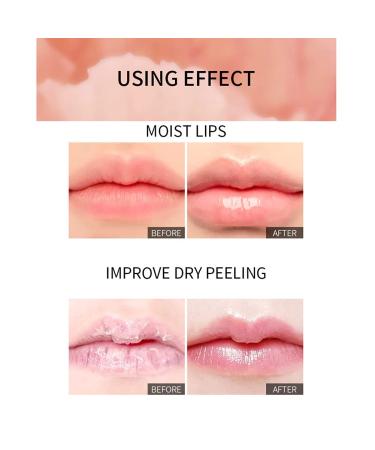 Natural Lip Plumper & Hydrating Lip Gloss Set for Fuller Moisturized Lips - Day & Night Enhancer - Buy Online on GoSupps.com