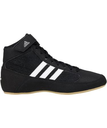 adidas Men's HVC Wrestling Shoe 10 - Black/White | Lightweight & Durable - Buy Online on GoSupps.com