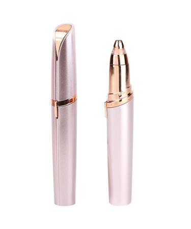 Ey brows trimmer for women trimmer electrically painless precision eye brewing trimmer portable eyebrow removal for face eyebrows lips nose