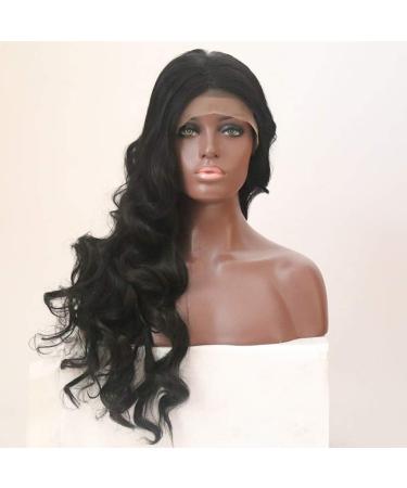 Kashyk Women's 24 Long Curly Lace Front Wig - Perfect for Halloween Mardi Gras and Cosplay - 350g Body Wave Hair - Buy Online on GoSupps.com