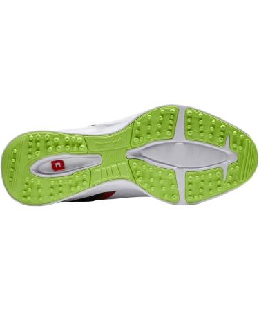 FootJoy Unisex Junior Fuels Golf Shoes - 36 EU White Black Lime | International Shipping Available - Buy Online on GoSupps.com